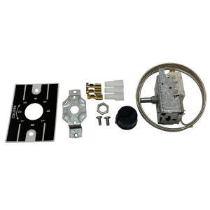 Ranco K50P-1127-001 Termostato SPST Cold Cut-In 5C Cold Cut-Out 2C Warm Cut-In 13C Capilar 1200mm 47-1/4pulg Refrigerador Botellero
 Ranco K50P-1127-001 Termostato SPST Cold Cut-In 5C Cold Cut-Out 2C Warm Cut-In 13C Capilar 1200mm 47-1/4pulg Refrigerador Botellero