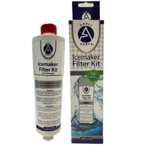 Appli Parts AP717AP Filtro de Agua para refrigeradora tipo GE General Electric en linea, ideal para fabricadores de hielo y dispensadores de agua Appli Parts AP717AP Filtro de Agua para refrigeradora tipo GE General Electric en linea, ideal para fabricadores de hielo y dispensadores de agua
