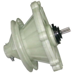 Appli Parts APTW-81028 Transmision Lavadora Eje Estriado (11 Estrias), Base 6 Huecos, Polea (137mm), remplazo para lavadoras LG 1500 y otras marcas, referencia TM1028 Appli Parts APTW-81028 Transmision Lavadora Eje Estriado (11 Estrias), Base 6 Huecos, Polea (137mm), remplazo para lavadoras LG 1500 y otras marcas, referencia TM1028