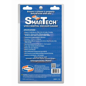 Uniweld UVG2 Vacuometro Digital Smartech con Pantalla Iluminada, Rango 0-19000 Micrones
Max presion 400psi, adaptador UVGA Incluido
Requiere 3 AA Baterias (no includida Uniweld UVG2 Vacuometro Digital Smartech con Pantalla Iluminada, Rango 0-19000 Micrones
Max presion 400psi, adaptador UVGA Incluido
Requiere 3 AA Baterias (no includida