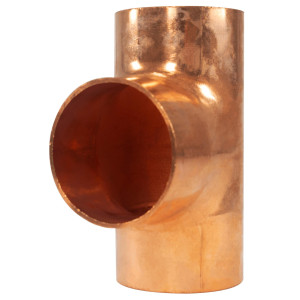 Appli Parts AP-T158 1-5/8 pulg Tee de Cobre Conexiones CxCxC soldadas para aplicaciones de refrigeracion, aire acondicionado y plomeria Tuberia de Cobre ACR y Tipo L Appli Parts AP-T158 1-5/8 pulg Tee de Cobre Conexiones CxCxC soldadas para aplicaciones de refrigeracion, aire acondicionado y plomeria Tuberia de Cobre ACR y Tipo L
