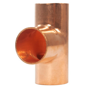 Appli Parts AP-T034 3/4 pulg Tee de Cobre Conexiones CxCxC soldadas para aplicaciones de refrigeracion, aire acondicionado y plomeria Tuberia de Cobre ACR y Tipo L Appli Parts AP-T034 3/4 pulg Tee de Cobre Conexiones CxCxC soldadas para aplicaciones de refrigeracion, aire acondicionado y plomeria Tuberia de Cobre ACR y Tipo L