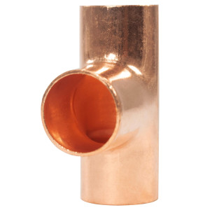 Appli Parts AP-T058 5/8 pulg Tee de Cobre Conexiones CxCxC soldadas para aplicaciones de refrigeracion, aire acondicionado y plomeria Tuberia de Cobre ACR y Tipo L Appli Parts AP-T058 5/8 pulg Tee de Cobre Conexiones CxCxC soldadas para aplicaciones de refrigeracion, aire acondicionado y plomeria Tuberia de Cobre ACR y Tipo L