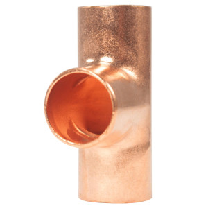 Appli Parts AP-T038 3/8 pulg Tee de Cobre Conexiones CxCxC soldadas para aplicaciones de refrigeracion, aire acondicionado y plomeria Tuberia de Cobre ACR y Tipo L Appli Parts AP-T038 3/8 pulg Tee de Cobre Conexiones CxCxC soldadas para aplicaciones de refrigeracion, aire acondicionado y plomeria Tuberia de Cobre ACR y Tipo L