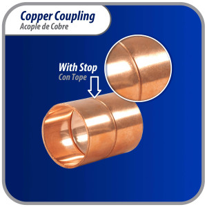 Appli Parts AP-A078 7/8 pulg Anillo de Cobre Accesorios de tuberia de cobre CxC Conexiones soldadas para aplicaciones de refrigeracion, aire acondicionado y plomeria Tuberia de cobre ACR y tipo L Appli Parts AP-A078 7/8 pulg Anillo de Cobre Accesorios de tuberia de cobre CxC Conexiones soldadas para aplicaciones de refrigeracion, aire acondicionado y plomeria Tuberia de cobre ACR y tipo L