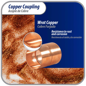 Appli Parts AP-A078 7/8 pulg Anillo de Cobre Accesorios de tuberia de cobre CxC Conexiones soldadas para aplicaciones de refrigeracion, aire acondicionado y plomeria Tuberia de cobre ACR y tipo L Appli Parts AP-A078 7/8 pulg Anillo de Cobre Accesorios de tuberia de cobre CxC Conexiones soldadas para aplicaciones de refrigeracion, aire acondicionado y plomeria Tuberia de cobre ACR y tipo L