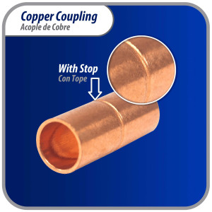 Appli Parts AP-A014 1/4 pulg Anillo de Cobre Accesorios de tuberia de cobre CxC Conexiones soldadas para aplicaciones de refrigeracion, aire acondicionado y plomeria Tuberia de cobre ACR y tipo L Appli Parts AP-A014 1/4 pulg Anillo de Cobre Accesorios de tuberia de cobre CxC Conexiones soldadas para aplicaciones de refrigeracion, aire acondicionado y plomeria Tuberia de cobre ACR y tipo L