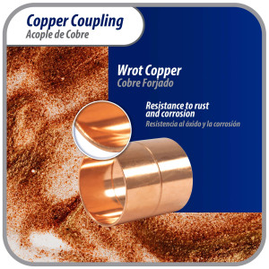 Appli Parts AP-A158 1-5/8 pulg Anillo de Cobre Accesorios de tuberia de cobre CxC Conexiones soldadas para aplicaciones de refrigeracion, aire acondicionado y plomeria Tuberia de cobre ACR y tipo L Appli Parts AP-A158 1-5/8 pulg Anillo de Cobre Accesorios de tuberia de cobre CxC Conexiones soldadas para aplicaciones de refrigeracion, aire acondicionado y plomeria Tuberia de cobre ACR y tipo L