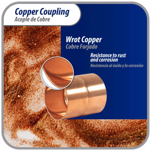 Appli Parts AP-A118 1-1/8 pulg Anillo de Cobre Accesorios de tuberia de cobre CxC Conexiones soldadas para aplicaciones de refrigeracion, aire acondicionado y plomeria Tuberia de cobre ACR y tipo L Appli Parts AP-A118 1-1/8 pulg Anillo de Cobre Accesorios de tuberia de cobre CxC Conexiones soldadas para aplicaciones de refrigeracion, aire acondicionado y plomeria Tuberia de cobre ACR y tipo L