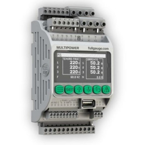 Monitor Supervisor De Voltaje Full Gauge Multipower   24v (Sitrad Compatible)