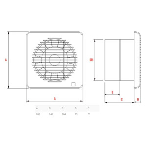Extractor Future-150 Soler y Palau, 34 W, 2450 rpm, 120 V, 60 Hz, 300 m3/h Extractor Future-150 Soler y Palau, 34 W, 2450 rpm, 120 V, 60 Hz, 300 m3/h