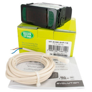 Full Gauge MT-512E 2HP Controlador Electronico para Refrigeracion y Calefaccion. 1 Sensor, 1 Salida, 110/220V