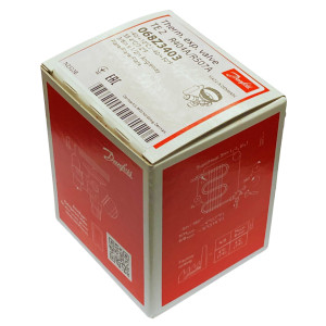Danfoss 068Z3403 Cuerpo de Valvula de Expansion TE 2 para R404, R507A Ecualizacion Externa 3/8 x 1/2 x 1/4 Flare, Capacidad desde 1/6 hasta 4-1/2 tons, capacidad determinada por Orificio de venta separada, 068Z3555