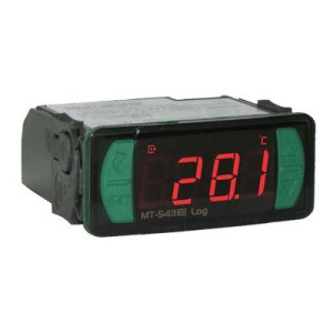 Full Gauge MT-543E Log Controlador Electronico para Refrigeracion y Calefaccion. 1 Sensor, 4 Salidas, Datalogger, 110/220V, Compatible con Sitrad