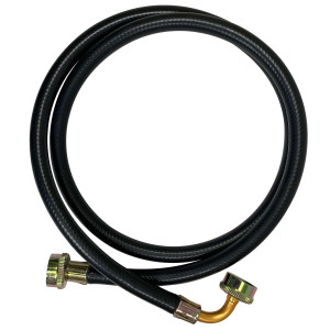 Appli Parts APIH-5934E Manguera 1.5 m Entrada de Agua Lavadora con 2 Sellos o Gomas, rosca de 3/4 pulg, conexiones Recta y codo de 90 grados Appli Parts APIH-5934E Manguera 1.5 m Entrada de Agua Lavadora con 2 Sellos o Gomas, rosca de 3/4 pulg, conexiones Recta y codo de 90 grados