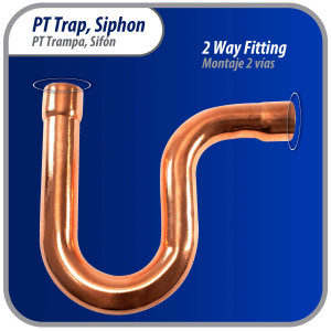 Appli Parts AP-PT078 Sifon de Cobre de 7/8 pulg Trampa de Aceite CxC Conexiones soldadas para aplicaciones de refrigeracion, aire acondicionado y plomeria Tuberia de Cobre ACR y tipo L Appli Parts AP-PT078 Sifon de Cobre de 7/8 pulg Trampa de Aceite CxC Conexiones soldadas para aplicaciones de refrigeracion, aire acondicionado y plomeria Tuberia de Cobre ACR y tipo L