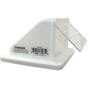 Lambro Rejilla Ventilacion Blanca 4in 1471W