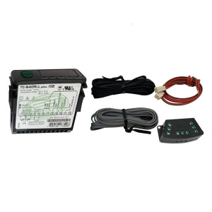 Full Gauge TC-940RiL Plus Controlador Electronico para Congelacion. 2 Sensores, 4 Salidas, 1 Entrada Digital, 12V, Compatible con Sitrad