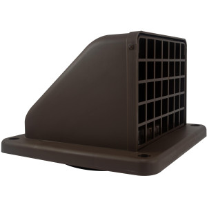 Lambro Rejilla Ventilacion Marron 4in 1471B