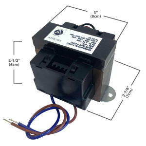 Appli Parts APTR-754 Transformador de 120/208/240 V a 24 V 75 Va, ATR-754 / LTT7541F Base Simple, Modelo , Aislamiento Clase B, Transformador Clase 2 Appli Parts APTR-754 Transformador de 120/208/240 V a 24 V 75 Va, ATR-754 / LTT7541F Base Simple, Modelo , Aislamiento Clase B, Transformador Clase 2