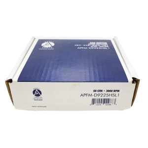 Appli Parts APFM-D9225HSL1 2.4 W Motor Ventilador, 12 V DC, 50/60 Hz, 0.20 A, 3000 rpm, 50 cfm, Remplazo Universal, 32.2 db, 103 g, 92x92x25 mm Remplaza KDE1209PTS1-6 and others