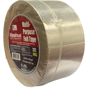 Tape/Cinta De Aluminio Para Ducteria 3 pulg X 50yds Nashua 322 Tape/Cinta De Aluminio Para Ducteria 3 pulg X 50yds Nashua 322