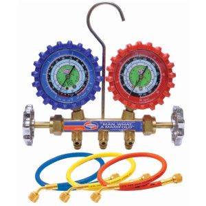 Juego Manometro Uniweld Completo R12/R22/R134a Qal3sm-5 (Psi-Kg/Cm2-Centigrados) Juego Manometro Uniweld Completo R12/R22/R134a Qal3sm-5 (Psi-Kg/Cm2-Centigrados)