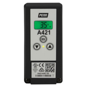PENN A421GBF-02C Control Temperatura Electronico JCI Bajo Voltaje 24 VAC, -40 C a 100 C, IP20, Incluye sensor de temperatura A99BB-200C de 2 metros PENN A421GBF-02C Control Temperatura Electronico JCI Bajo Voltaje 24 VAC, -40 C a 100 C, IP20, Incluye sensor de temperatura A99BB-200C de 2 metros