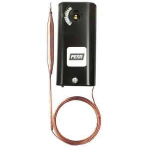 PENN A19ABA-40C Control de Temperatura Electromecanico para Cuarto Frio JCI -34 C a 38 C Capilar de 6Ft, 1 polo 1 Tiro SPST PENN A19ABA-40C Control de Temperatura Electromecanico para Cuarto Frio JCI -34 C a 38 C Capilar de 6Ft, 1 polo 1 Tiro SPST
