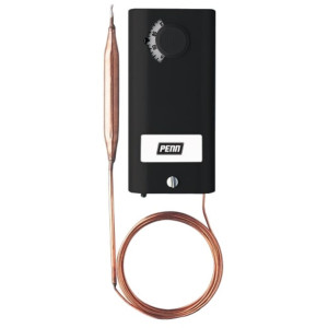PENN A19ABC-24C Control de Temperatura Electromecanico para Cuarto Frio JCI -34 C a 38 C, Capilar de 8 Ft, SPDT PENN A19ABC-24C Control de Temperatura Electromecanico para Cuarto Frio JCI -34 C a 38 C, Capilar de 8 Ft, SPDT