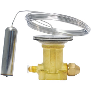 Danfoss 067B3347 Elemento TXV R404,R507, Flare, TE 12, Ecualizacion Externa 1/4 pulg, Tubo Capilar 300 mm, -40 a 10 C incluye 067B0577