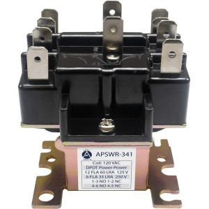 Appli Parts APSWR-341 Rele de conmutacion 90-341, de uso general, DPDT, Doble Polo, Doble Tiro, bobina de 110 V, CA, para aplicaciones HVAC y otras instalaciones electricas generales Remplaza APSR-341 Appli Parts APSWR-341 Rele de conmutacion 90-341, de uso general, DPDT, Doble Polo, Doble Tiro, bobina de 110 V, CA, para aplicaciones HVAC y otras instalaciones electricas generales Remplaza APSR-341