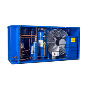 Danfoss OP-LJZ068D40Q Unidad Condensadora Microcanal 3HP LBP 230V/3Ph/60Hz R134a,R404A,R448A,R449A,R452A,R513A Lubricante POE 1 Ventilador Gabinete con Compresor Reciprocante NTZ068-3 115N0687
