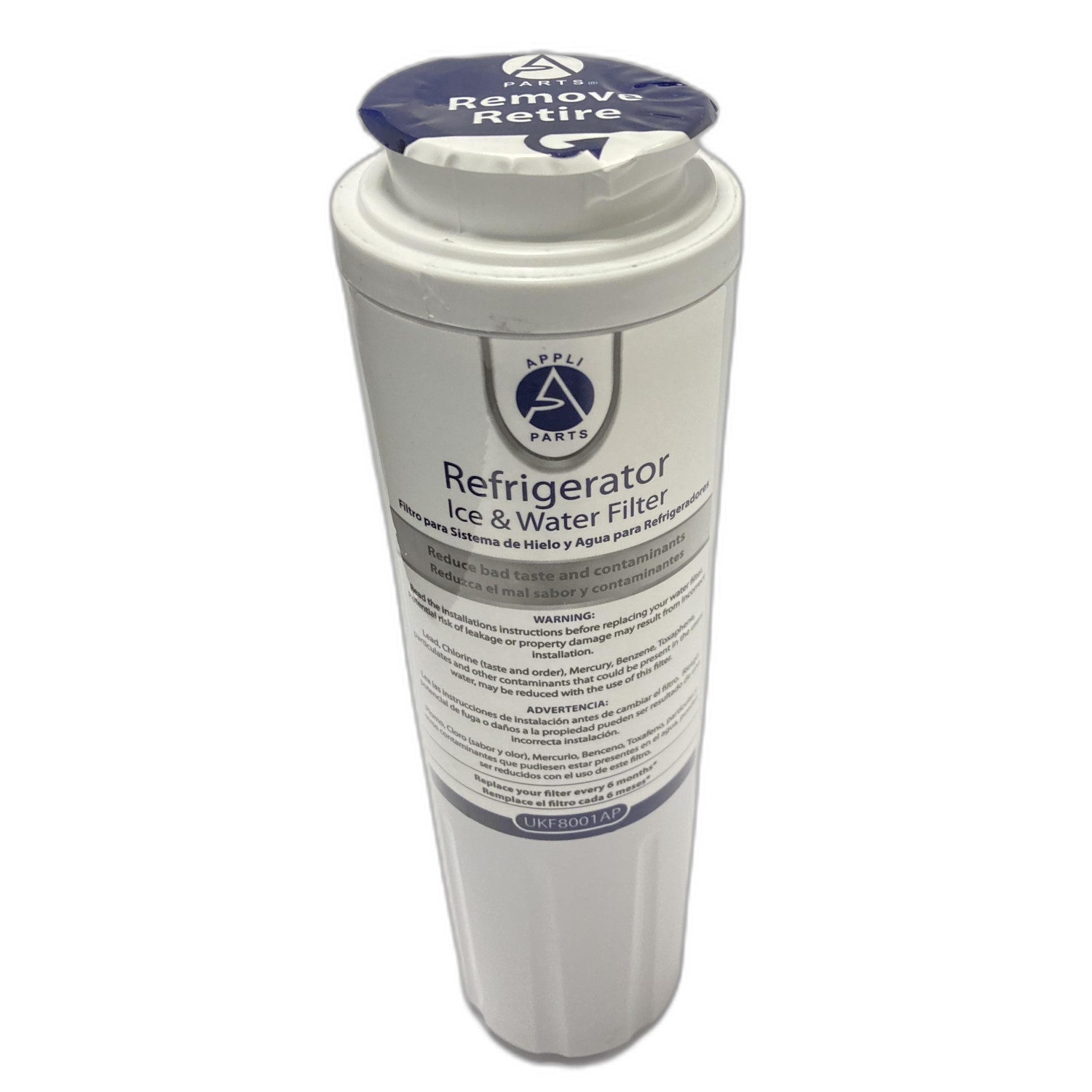 Appli Parts UKF8001AXXAP Filtro de Agua nevera refrigerador remplazo 9006, Everydrop EDR4RXD1 Filtro  4, UKF8001 W10790818 UKF8001AXX 4396395 67006470 W10790818 Appli Parts UKF8001AXXAP Filtro de Agua nevera refrigerador remplazo 9006, Everydrop EDR4RXD1 Filtro  4, UKF8001 W10790818 UKF8001AXX 4396395 67006470 W10790818