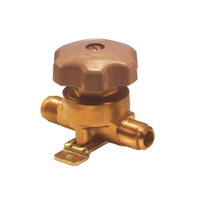 Danfoss 009G0101 Valvula de Cierre de Diafragma, 1/4 pulg, BML 6, Flare, Macho