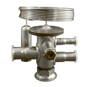 Danfoss 068U1714 Cuerpo Valvula Expansion TUAE R410, Equialization Externa, 3/8 x 1/2 ODF, -40 a 10 C