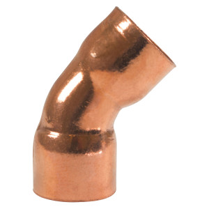 Appli Parts AP-C21845 Codo de 45 grados giro Corto 2-1/8 pulg Accesorios de tuberia de cobre CxC Conexiones soldadas para aplicaciones de refrigeracion, aire acondicionado y plomeria Tuberia de cobre ACR y tipo L  Appli Parts AP-C21845 Codo de 45 grados giro Corto 2-1/8 pulg Accesorios de tuberia de cobre CxC Conexiones soldadas para aplicaciones de refrigeracion, aire acondicionado y plomeria Tuberia de cobre ACR y tipo L