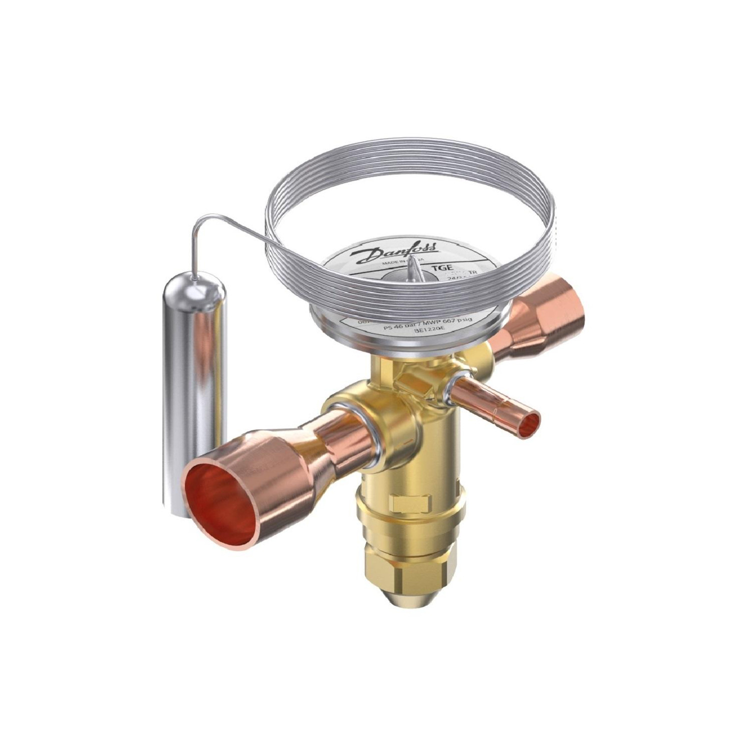 Flow X R Danfoss 067N6154 7.5TR Valvula de Expansion Termostatica, TGE ...