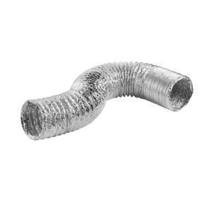Ducto Lamaflex De Aluminio Certificado Ul 4" X 25 Pie 414UL 414UL-12