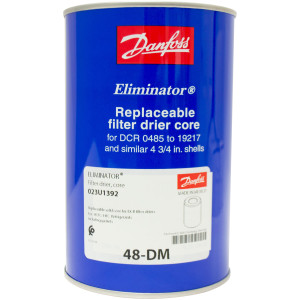 Danfoss 023U1392 Cartucho Nucleo Filtro Secador 48-DM para Sistemas DCR, Alta Capacidad de Humedad, incluye Sello, Compatible con DCR 0485 a 19217 y Carcasas 4-3/4 pulg, 023U1392, 023U1394