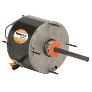 US Motors Mojave 1/3 hp 1075 rpm, 6 polos, 1 eje, TEAO Cerramiento, 1 velocidad, 5.6 diametro, CCW, Lead End, Reversible, 208-230 V, 60hz, 1ph, 7.5 mfd/370 VAC Capacitor 1861H K055WEH0625012B S81-129