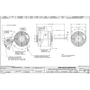 US Motors 3/4 hp 1625 rpm, 4 polos, 1 eje, OPAO Cerramiento, 3 velocidades, 5.6 diametro, CCW, Lead End, Reversible, 208-230 V, 60 hz, 1 ph, 10 mfd/370 VAC Capacitor 1697 K055KDH9451022B US Motors 3/4 hp 1625 rpm, 4 polos, 1 eje, OPAO Cerramiento, 3 velocidades, 5.6 diametro, CCW, Lead End, Reversible, 208-230 V, 60 hz, 1 ph, 10 mfd/370 VAC Capacitor 1697 K055KDH9451022B