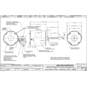 US Motors 1/4 hp 1625 rpm, 4 polos, 1 eje, TEAO Cerramiento, 1 velocidad, 5.6 diametro, Reversible, 208-230 V, 60 hz, 1 ph, 5 mfd/370 VAC Capacitor 1890 K055TFP8715012B