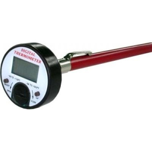 Appli Parts APTT-DPD2 Termometro Digital de Bolsillo -50 C a 300 C (-58 F a 572 F) con sonda de acero inoxidable de 5 pulg para multiples aplicaciones Appli Parts APTT-DPD2 Termometro Digital de Bolsillo -50 C a 300 C (-58 F a 572 F) con sonda de acero inoxidable de 5 pulg para multiples aplicaciones