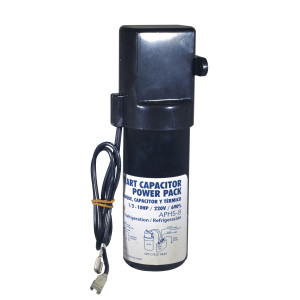 Appli Parts Relay de Arranque, Capacitor y Termico amplificador de potencia para aire acondicionado de 1/12-10 HP y compresores de refrigeracion 110-220 Voltios 1 Ph hasta 690 porciento de torque APHS-8 Appli Parts Relay de Arranque, Capacitor y Termico amplificador de potencia para aire acondicionado de 1/12-10 HP y compresores de refrigeracion 110-220 Voltios 1 Ph hasta 690 porciento de torque APHS-8