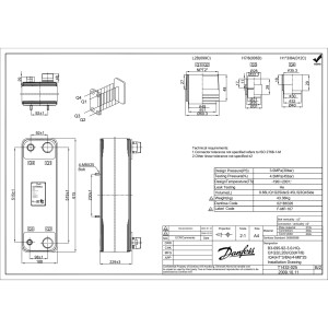 Intercambiador De Calor Danfoss 30t Danfoss 021b6326 B3-095-92-3.0-Hq 30tr