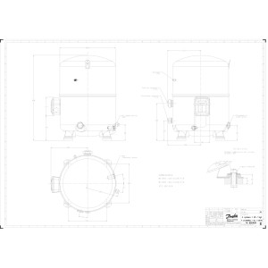 Danfoss MTZ144HV3VE 12HP R404,R407,R134,R448, MBP Compresor Reciprocante para Refrigeracion 200-230/3/60 (V/Ph/Hz),Descarga 1-1/4 in V04, Succion 1-3/4 in V02, Rotolock,Aceite POE,MTZ144-3V Danfoss MTZ144HV3VE 12HP R404,R407,R134,R448, MBP Compresor Reciprocante para Refrigeracion 200-230/3/60 (V/Ph/Hz),Descarga 1-1/4 in V04, Succion 1-3/4 in V02, Rotolock,Aceite POE,MTZ144-3V