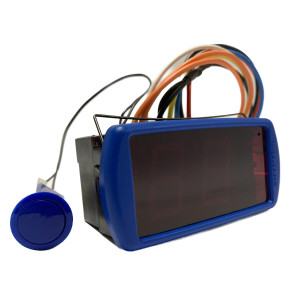 Controlador Electronico Full Gauge Temperatura Con Monitor De Voltaje True-Rms 110/220v MT-438GM