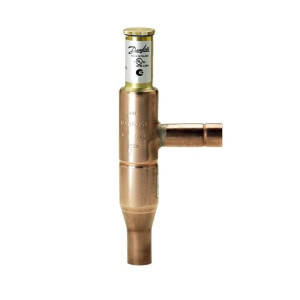 Danfoss 034L0144 Regulador By-pass de Gas Caliente 7/8 pulg KVC 22 Soldable