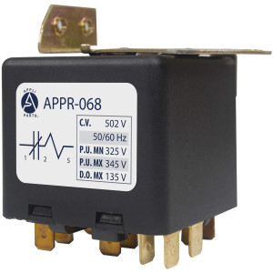 Appli Parts APPR-068 Relay Potencial 068, Voltaje de Bobina 502 V, Recogida Minima 325 V, Recogida Maxima 345 V, Caida Maxima 135 V, 50/60Hz Remplazo universal para unidades de refrigeracion y aire acondicionado Appli Parts APPR-068 Relay Potencial 068, Voltaje de Bobina 502 V, Recogida Minima 325 V, Recogida Maxima 345 V, Caida Maxima 135 V, 50/60Hz Remplazo universal para unidades de refrigeracion y aire acondicionado